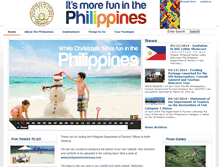 Tablet Screenshot of experiencephilippines.org